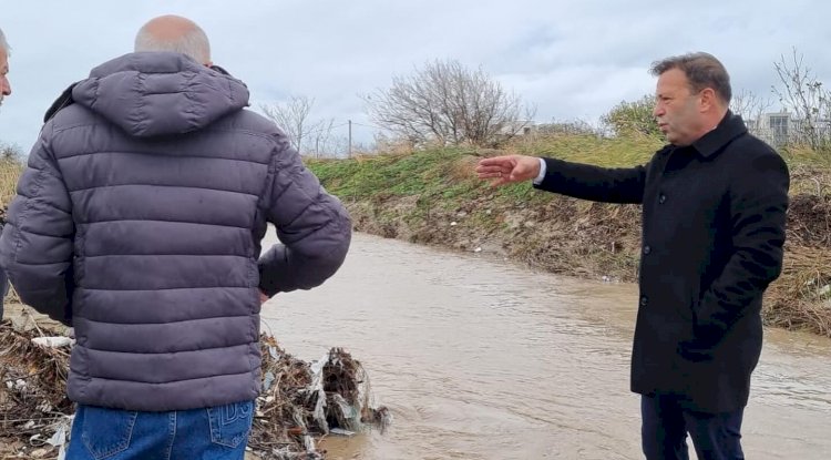 Kepez Çayı’nda incelemelerde bulundu