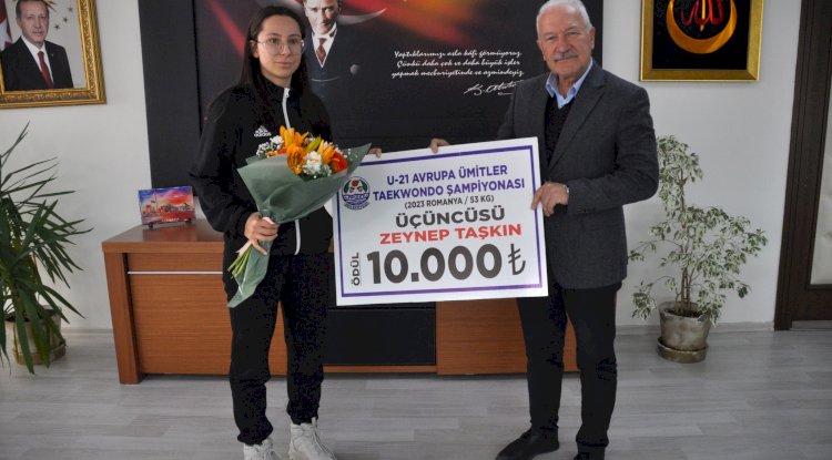 Zeynep Taşkın onurlandırıldı