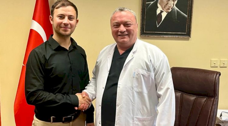İlçe Sağlık Müdürü Sönmez’den Başhekim Akbaş’a ziyaret