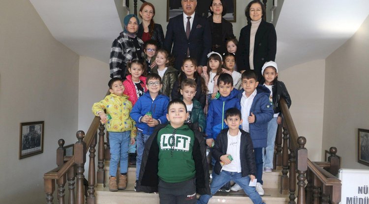 Minik öğrencilerden anlamlı proje