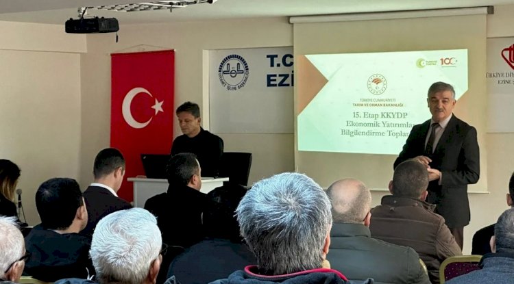 Üreticiler eğitim toplantısına katıldı