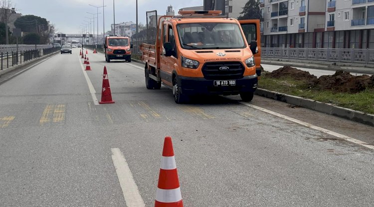 Yeni kavşak bağlantı yolu çalışmaları başladı