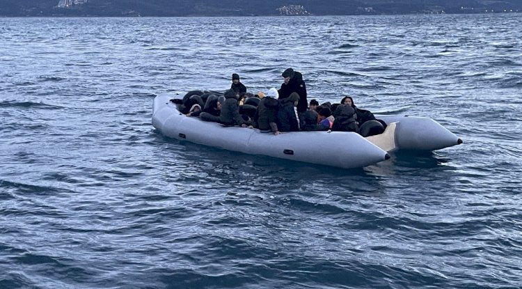 37 kaçak göçmen ölümden döndü