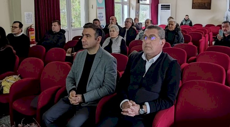 Bozcaada'da proje tanıtımı