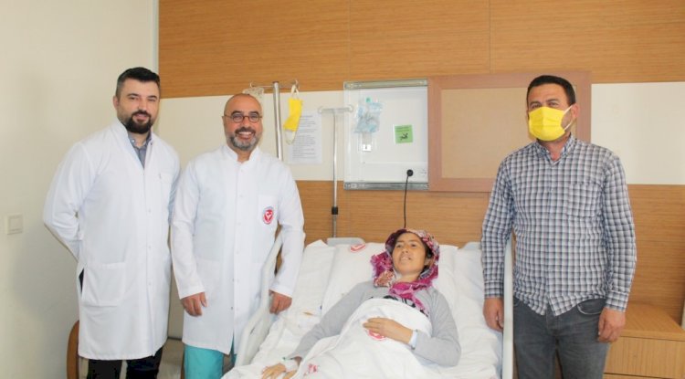 11 yılın ardından ÇOMÜ Hastanesi’nde sağlığına kavuştu