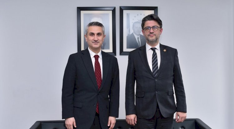 Projeye ilişkin görüş alışverişinde bulundular