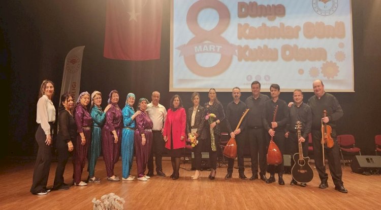 Kadınlar çiftçiler müzik dinletisinde buluştu