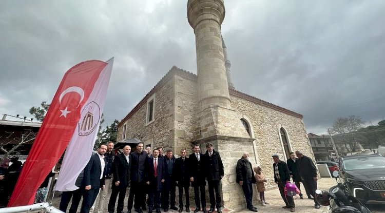 Tarihi Camiide restorasyon çalışmaları tamamlandı