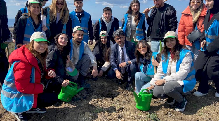 21 Mart Dünya Ormancılık Gününde Fidanlar Dikildi