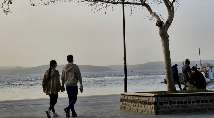 Kordon’da bayram yoğunluğu