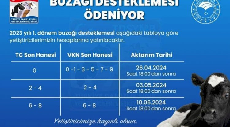 Yetiştiricilere önemli duyuru