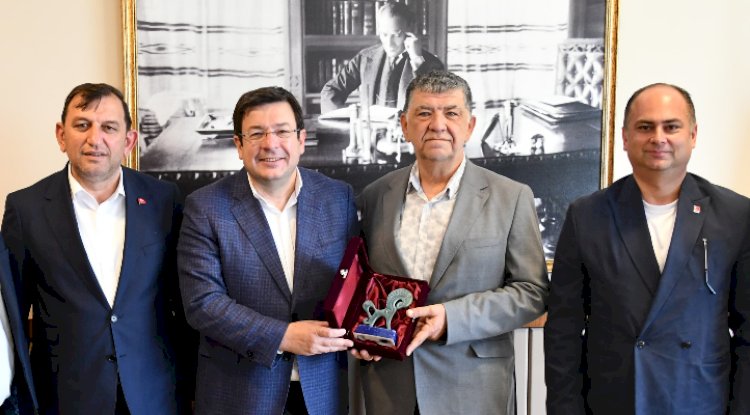 Başkan Erek’ten İl Genel Meclisi Başkanı Ertuğrul’a ziyaret