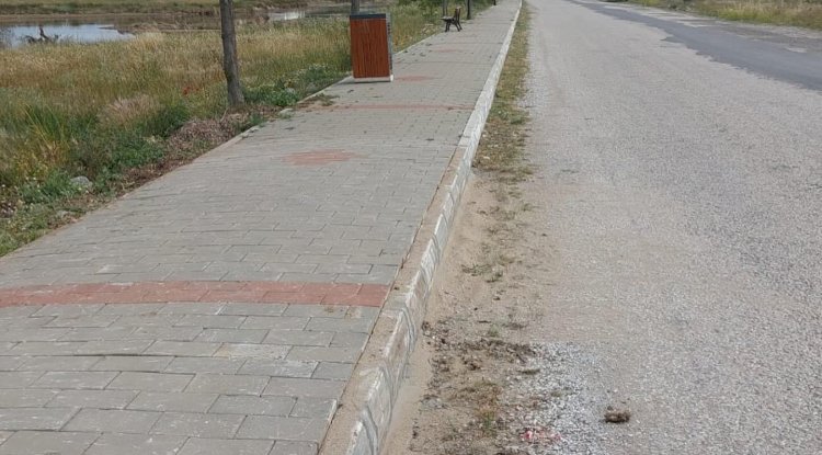 Geyikli ’de belediye çalışmaları devam ediyor