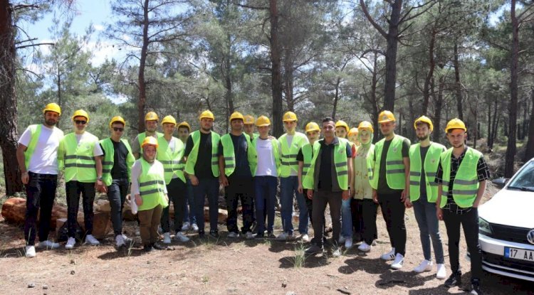 Ormancılık Bölümü öğrencilerine eğitim düzenlendi