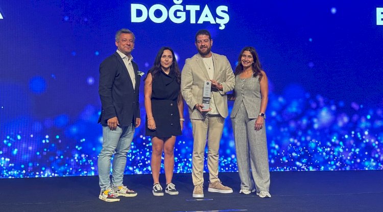 Doğtaş, altın ödülünün sahibi oldu