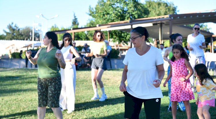 Zumba etkinliğinde buluştular