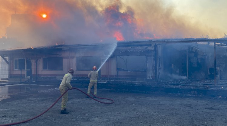Yangın kontrol altına alındı