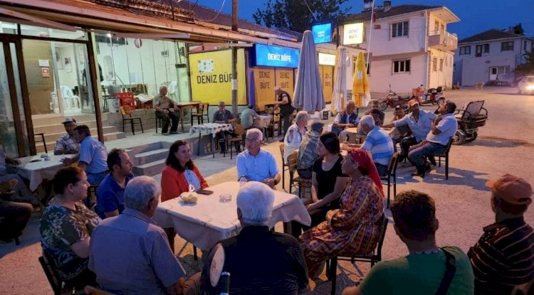 Çiftçilerle tarımsal faaliyetler konuşuldu