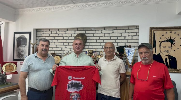 Başkan Oruçoğlu’na ziyaretçi akını