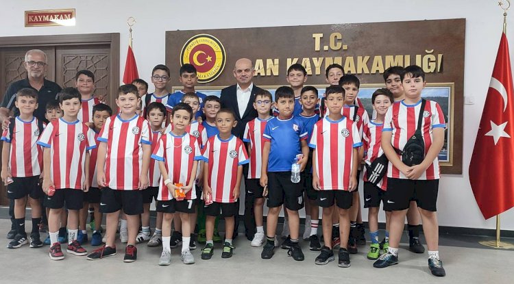 Kaymakam Nebioğlu genç sporcularla buluştu