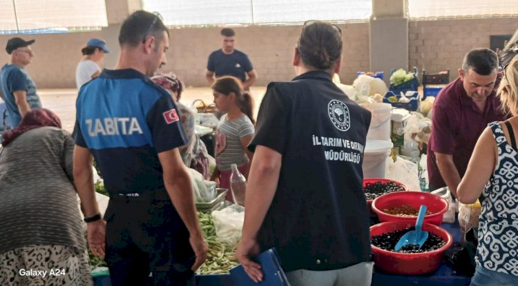 Kapalı Pazar Yeri, Güvenilir Gıda İçin Denetlendi