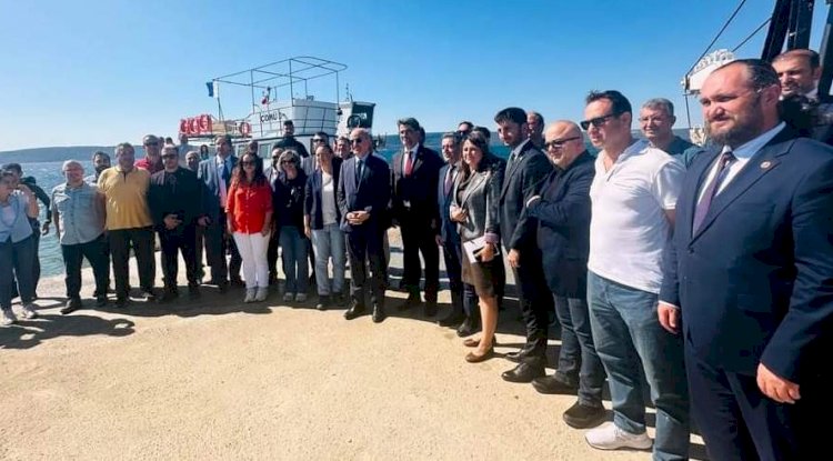 BAŞKAN ÖZVAR, ÇOMÜ’NÜN İSTAKOZ PROJELERİNİ İNCELEDİ