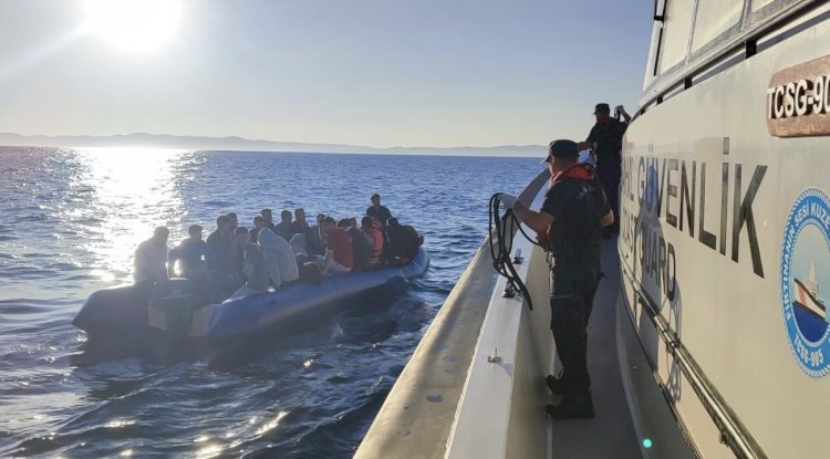Sahil Güvenlik’ten göçmen operasyonu