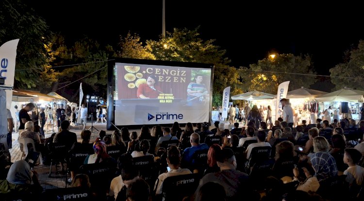 Açık Hava sinemasına büyük ilgi
