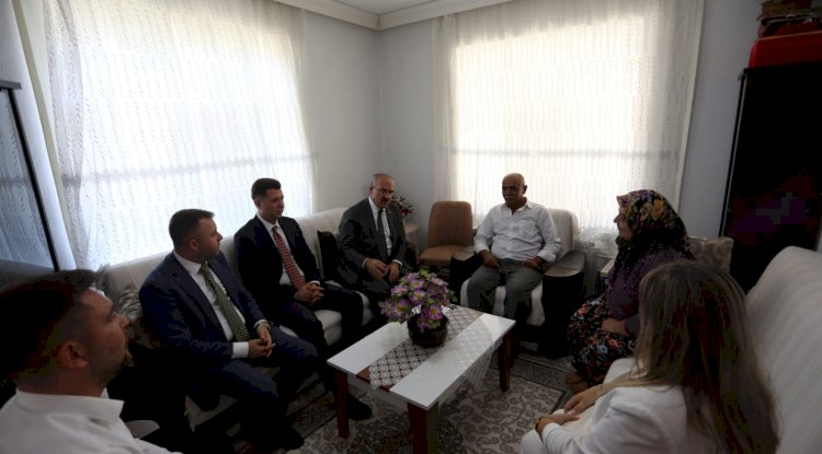 VALİ ÖMER TORAMAN’DAN ANLAMLI ZİYARET