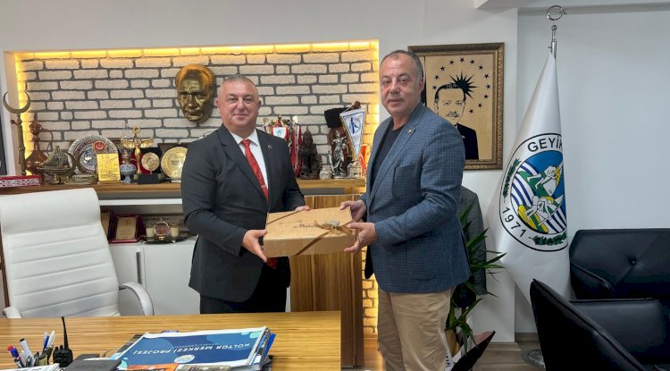 Başkan Semizoğlun’dan, Başkan Oruçoğlu’na ziyaret