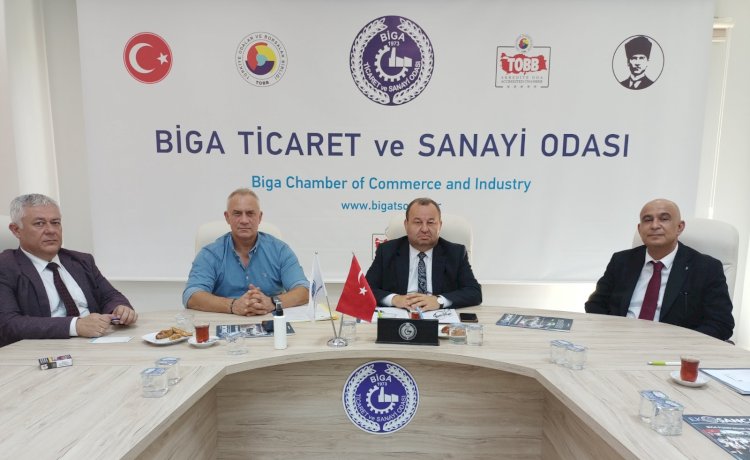 Biga TSO’da istişare toplantısı  (08.09.2022)