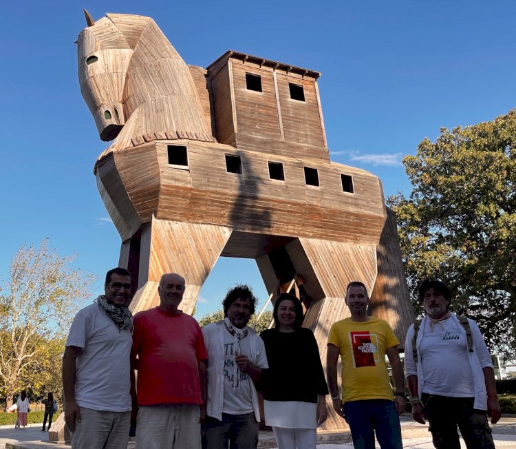 TROYA ANTİK KENTİ’NDE YENİ BULGU  İSKENDEROĞLU; “ÇANAKKALE’YE GELMEK İÇİN BİR SEBEP DAHA”