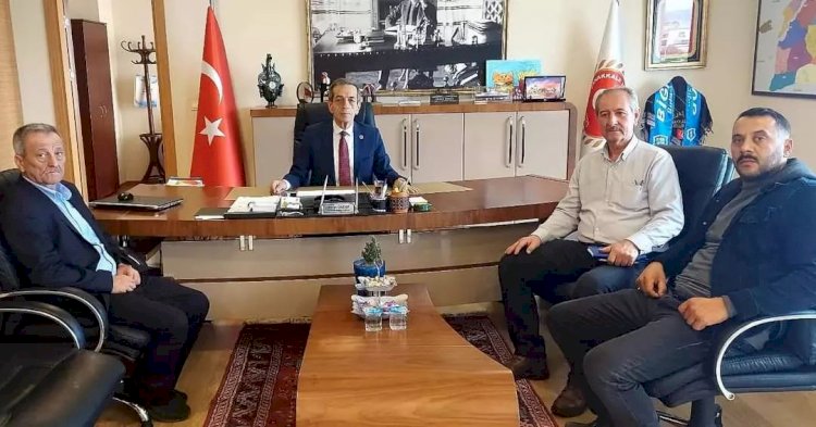 Başkan Önder misafirlerini ağırladı 