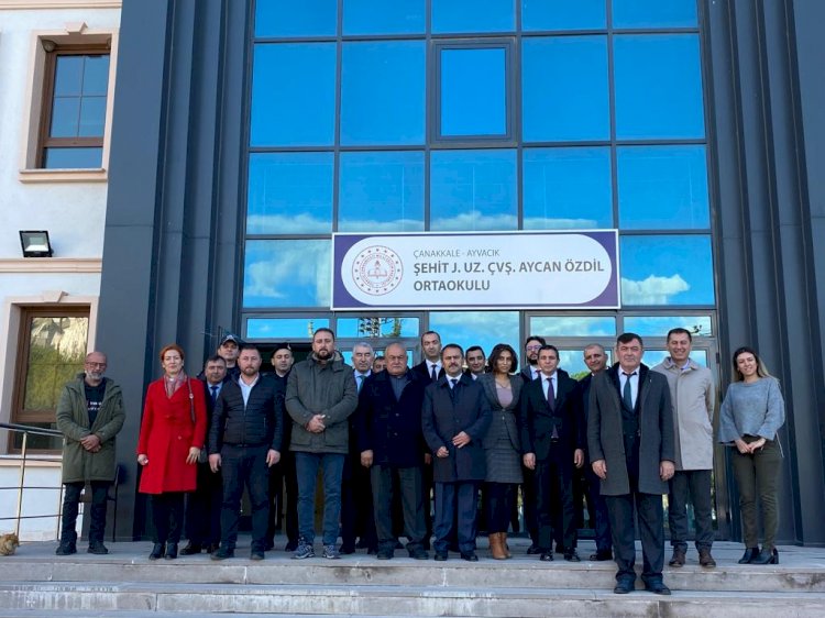 Vali Aktaş Ayvacık’taydı
