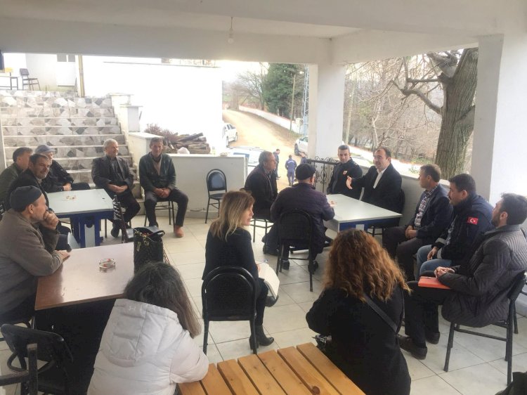 Kaymakam Dolu vatandaşlarla buluştu