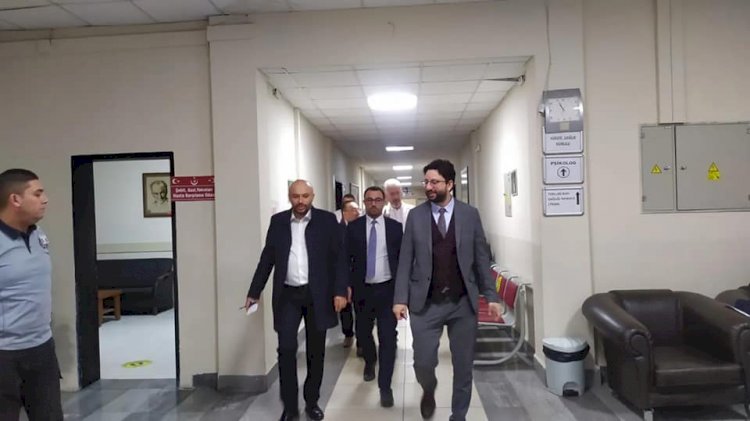 Sağlık çalışanlarına teşekkür etti