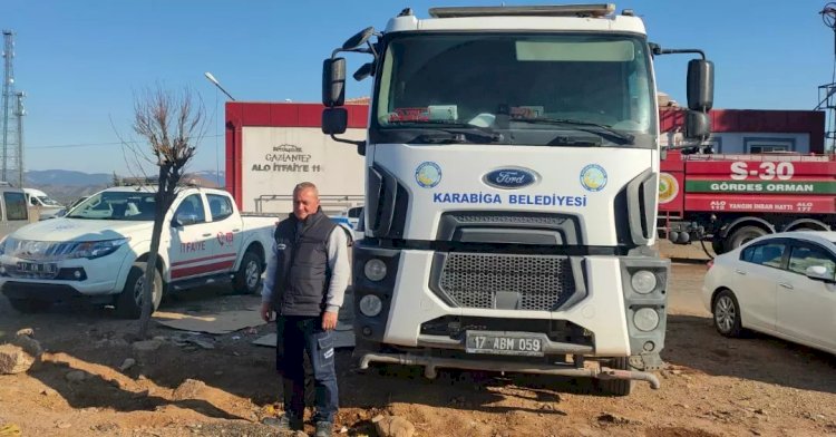 Karabiga Belediyesi’nden destek