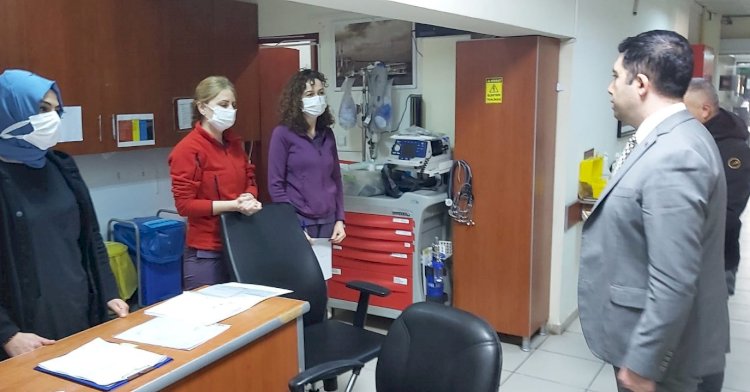 SAĞLIK ÇALIŞANLARIYLA BULUŞTU