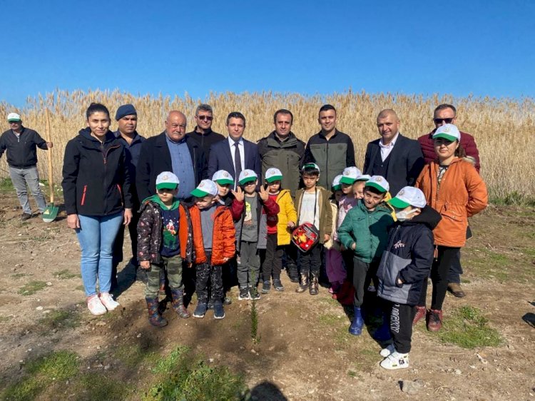 Minik Eller Fidanları Toprakla Buluşturdu