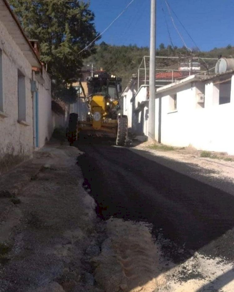 Ayvacık Bahçedere’de bakım onarım çalışması yapıldı