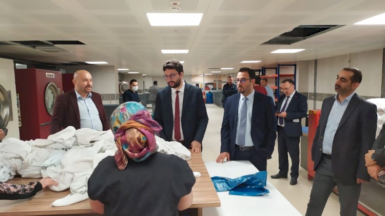 Baştürk, Sağlık Çalışanları ile Görüştü