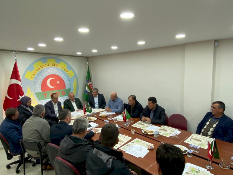 Ayhan Gider Ziraat Odası Toplantısına Katıldı