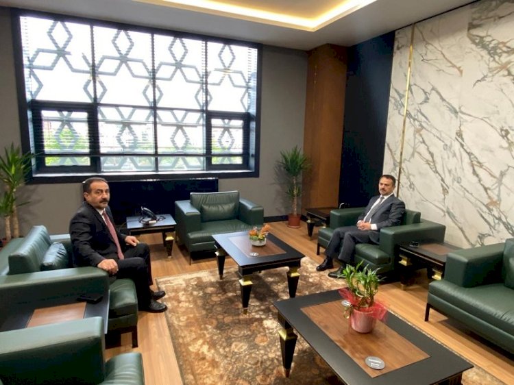 Vali Aktaş’tan Taşci’ye Hayırlı Olsun Ziyareti