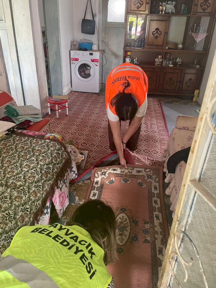 Ayvacık Belediyesi’nden Ev Temizliği Hizmeti