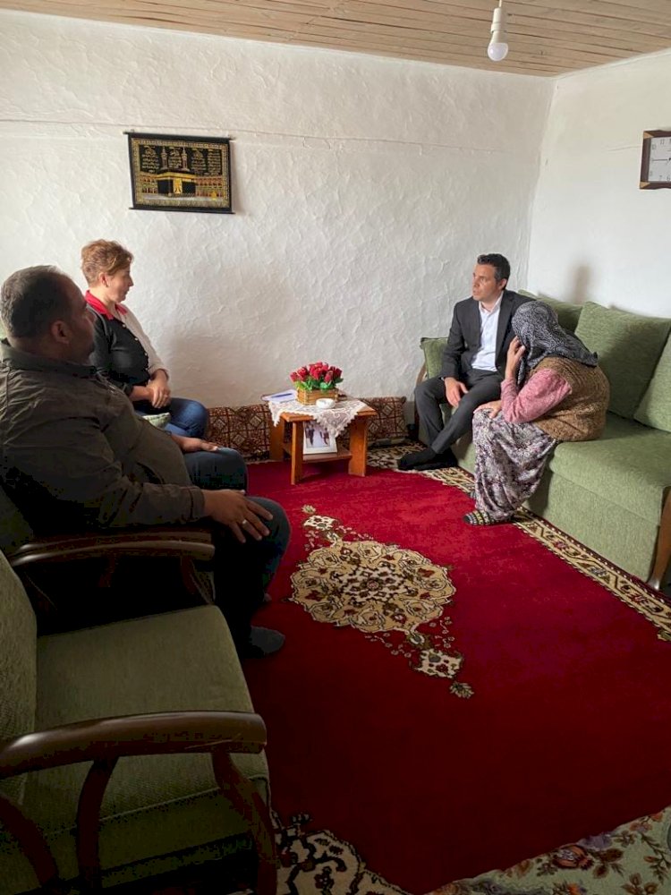 Kaymakam Eker Vatandaşları Ziyaret Ediyor