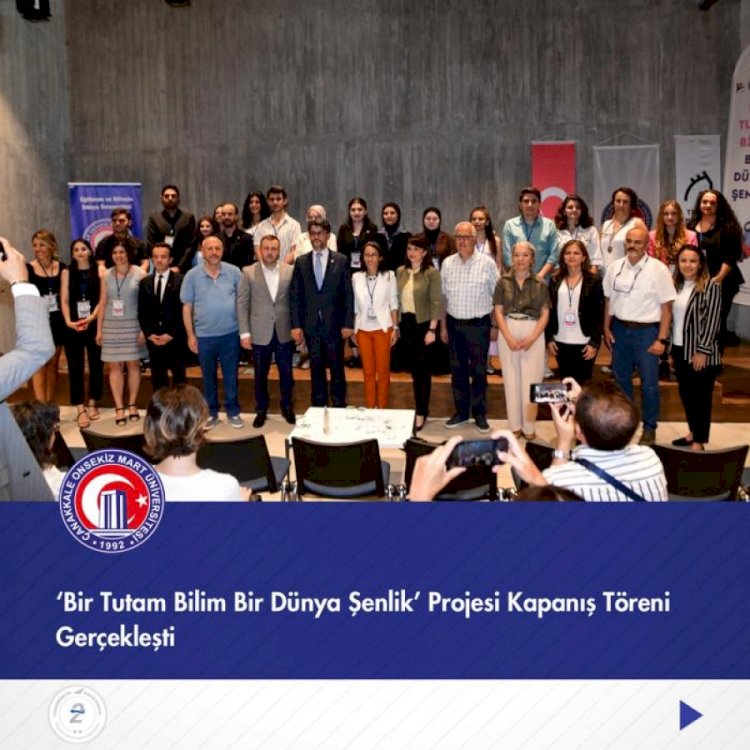 Sosyal Sorumluluk Projesi’nin kapanış töreni yapıldı