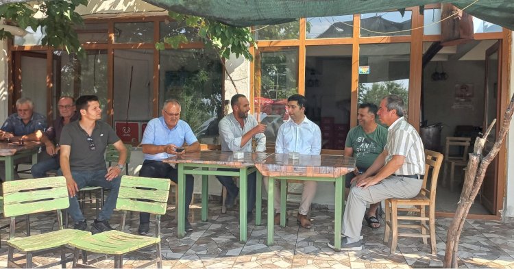 Bayramiç’te köy ziyaretleri sürüyor