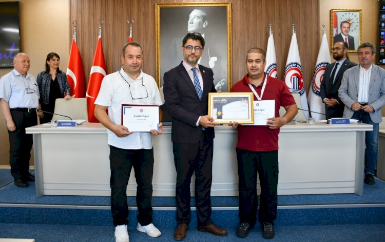 Buluş Fuarında Başarı Kazanan ÇOMÜ’lü buluşçulara ödülleri verildi