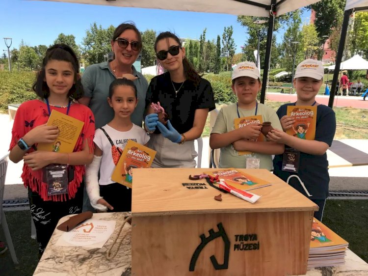 Troya Müzesi Arkeoloji olimpiyatlarında