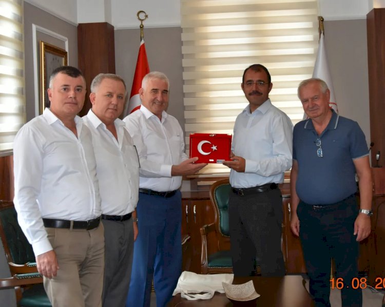 Kaymakam Dolu Esnaf odası çalışmalarını dinledi